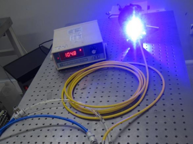 100W藍光半導體激光器，滿足客戶7x24小時工業(yè)化工作場景的需求！