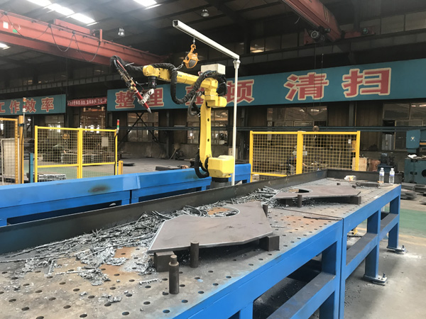 機器人火焰坡口系統