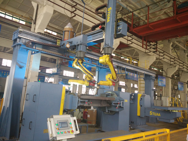 液壓支架機器人焊接系統