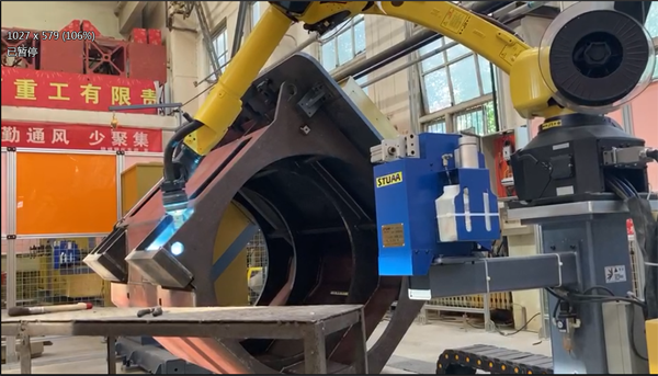 風電機座焊接機器人系統