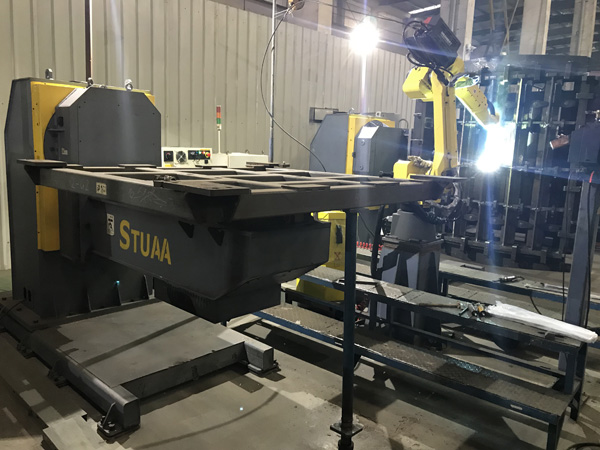 風電定子段機器人焊接系統