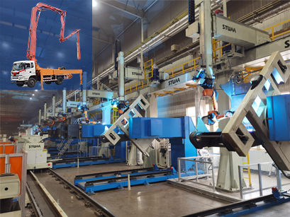 回轉底座焊接生產線