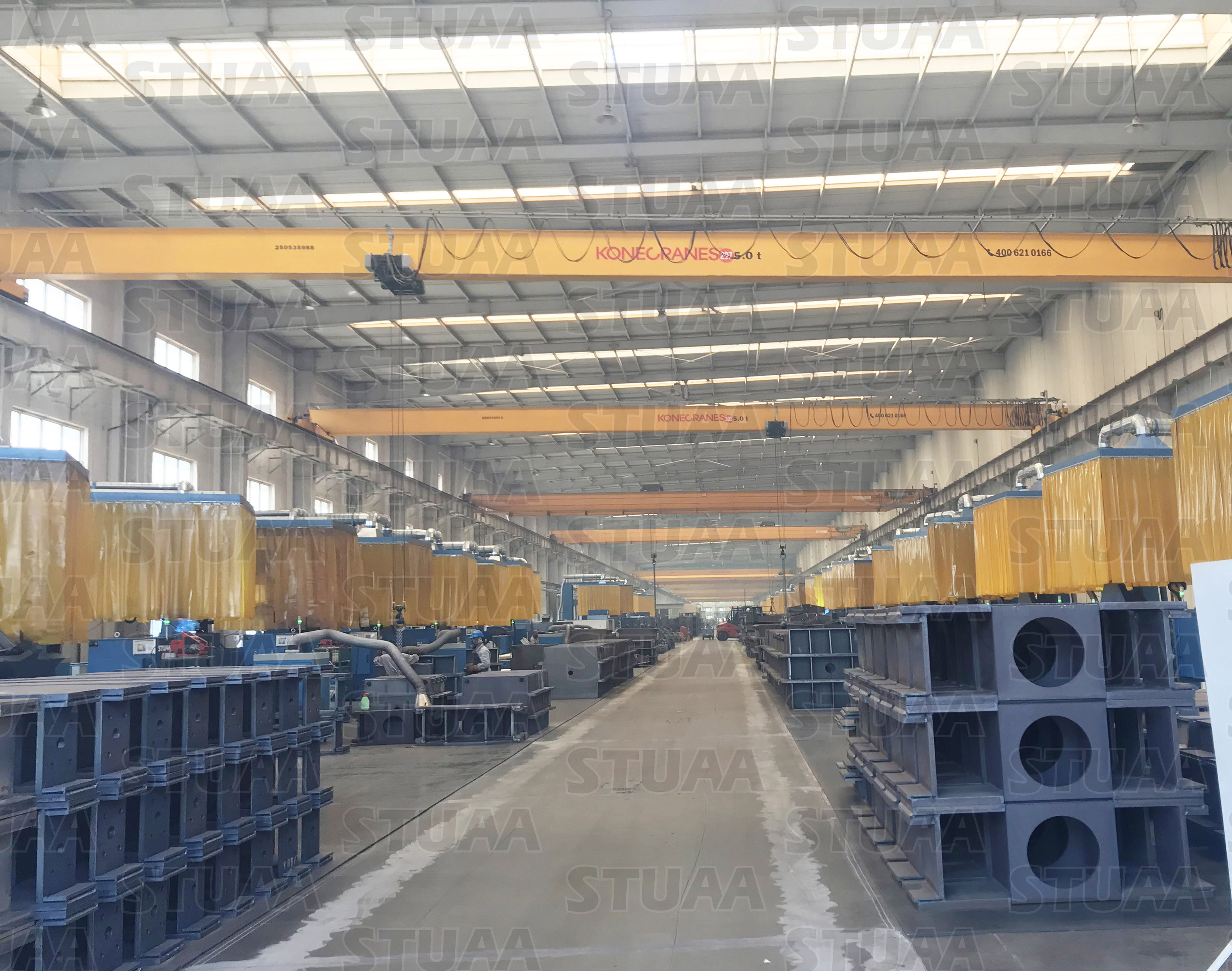 壓濾機結構件焊接機器人系統